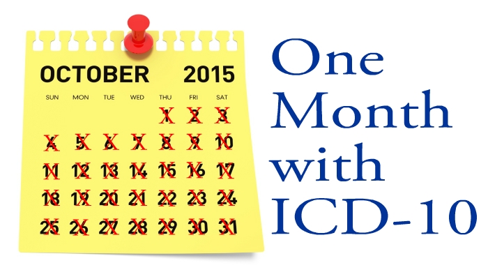 1 month ICD-10
