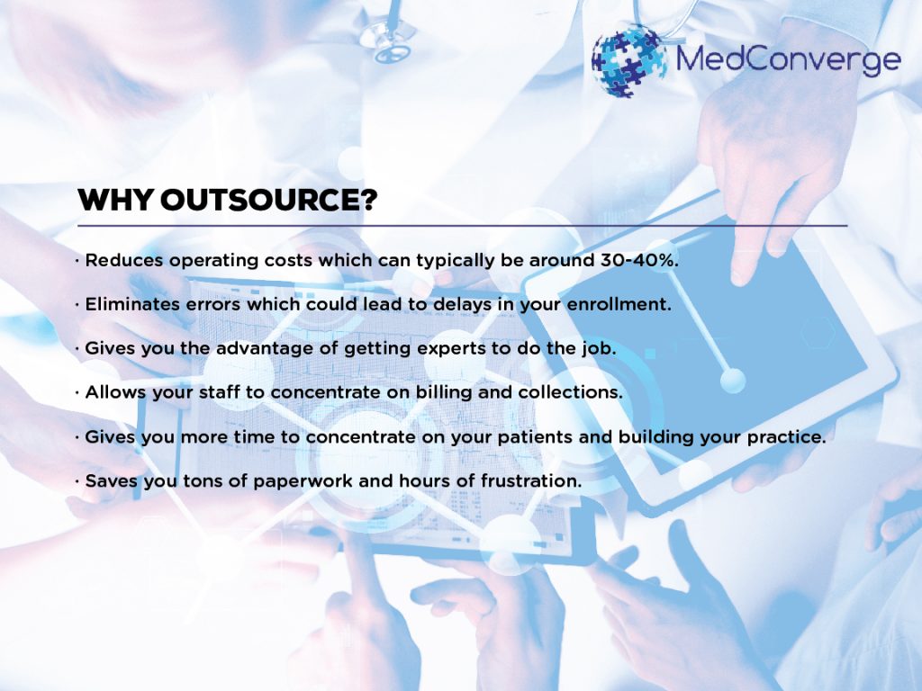 02 Benefits of Outsourcing Provider Credentialing And Enrollment Services_MedConverge 04-22-16