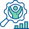 Independent practice sustainability analysis Icon
